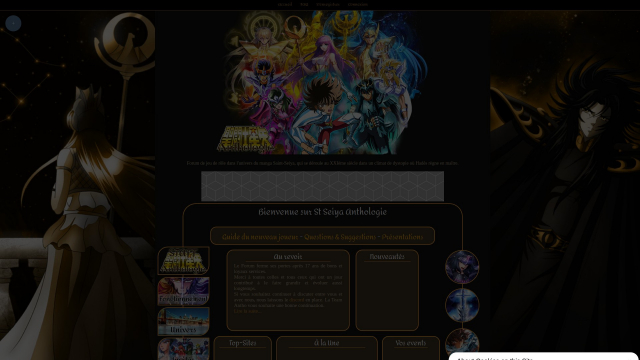 Saint Seiya Anthologie RPG