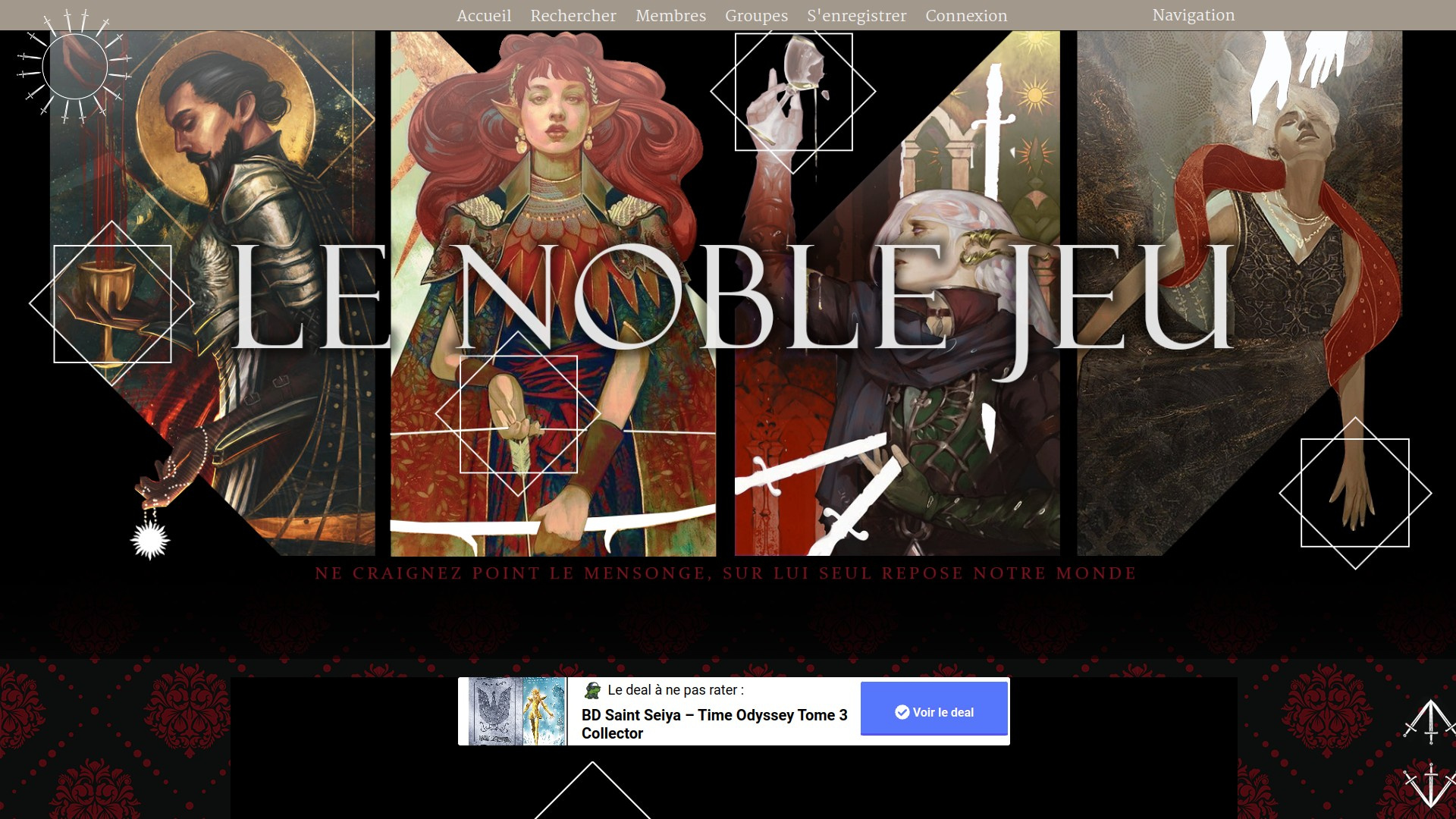 Illustration Le Noble Jeu