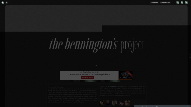 Bennington's Project